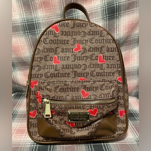 Juicy Couture Handbags - NWOT Juicy Couture HEARTS Mini BackPack